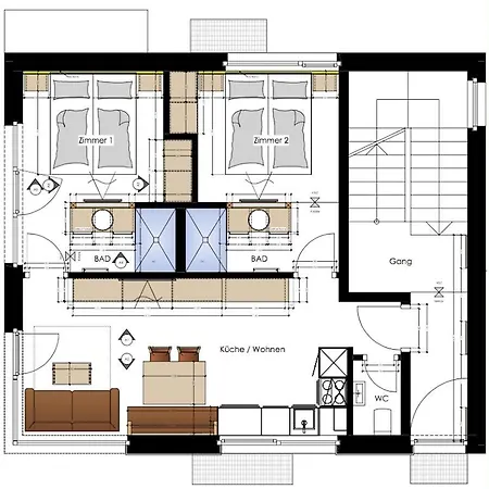 דירה Allegra זאמנאון